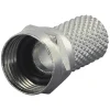 Installatiedraad|Elektradozen > Q-link coax F-wartel waterdicht 6 mm 2 stuks