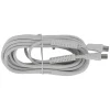 Audio & Video Accessoires > Q-link coax kabel 3CV2 HF 5 meter stekker recht wit