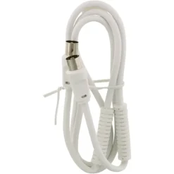 Audio & Video Accessoires > Q-link coax kabel 3CV2 HF stekker 1 meter rechtwit