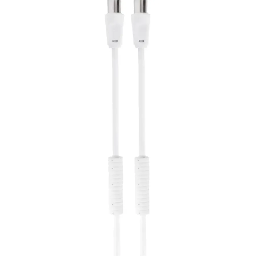 Audio & Video Accessoires > Q-link coax kabel 3CV2 HF stekker recht 10 meter wit