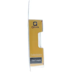 Audio & Video Accessoires > Q-link coax kabel F-koppelstuk 2 stuks