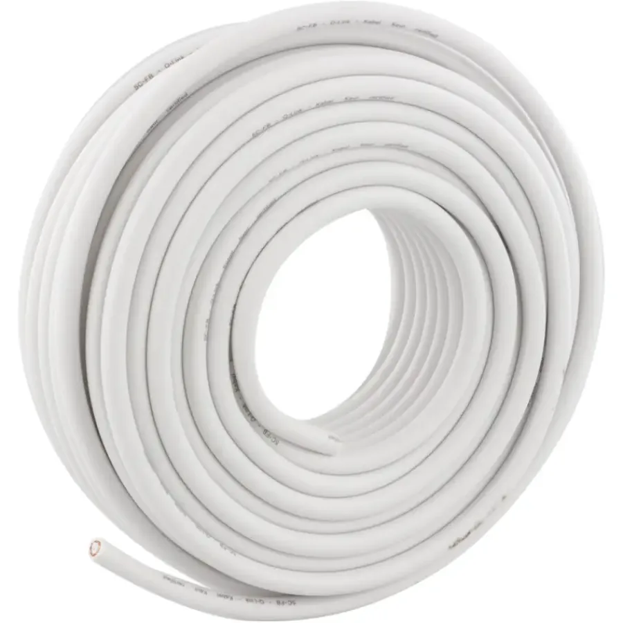Audio & Video Accessoires > Q-link coax kabel 20 meter wit kabelkeur