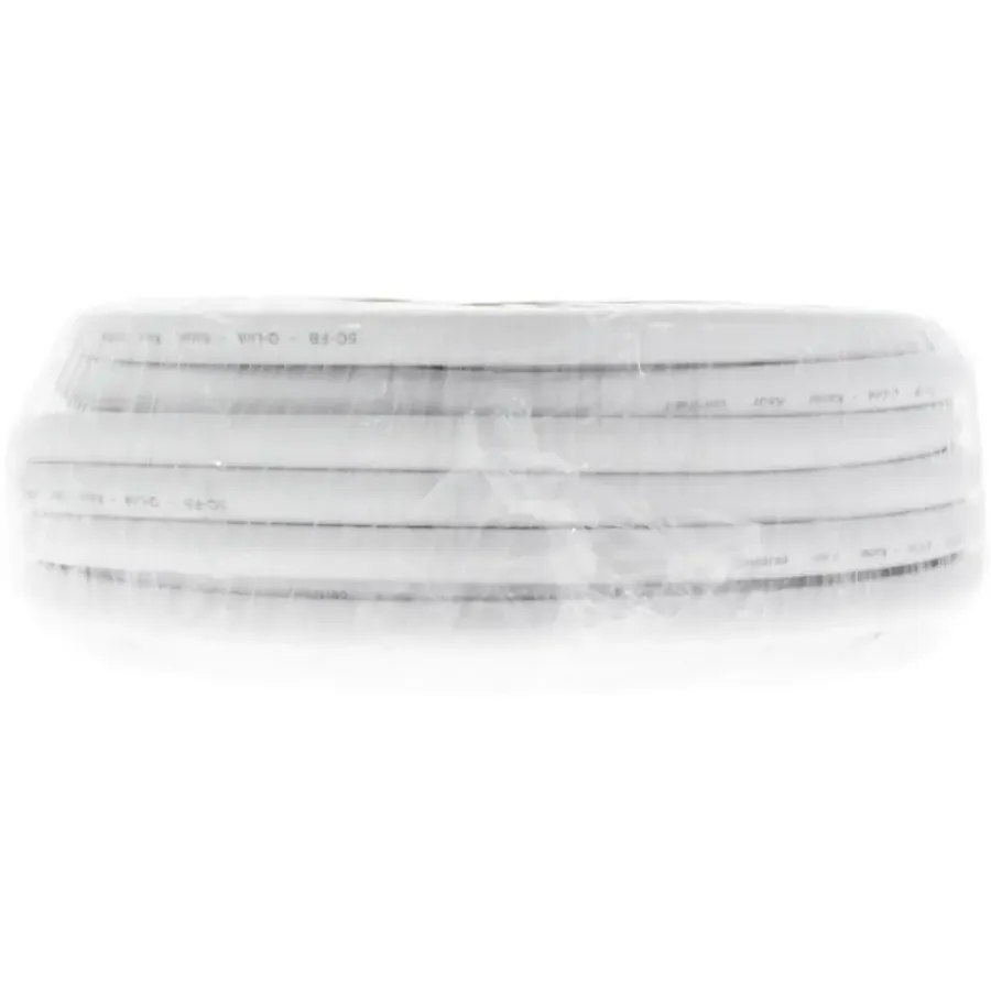 Audio & Video Accessoires > Q-link coax kabel 10 meter wit kabelkeur
