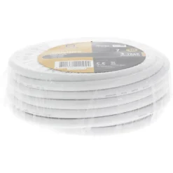 Audio & Video Accessoires > Q-link coax kabel 10 meter wit kabelkeur