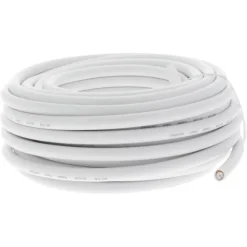 Audio & Video Accessoires > Q-link coax kabel 10 meter wit kabelkeur