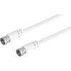 Audio & Video Accessoires > Q-link coax kabel RG59 met F-connector 2 meter wit