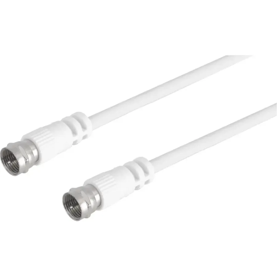 Audio & Video Accessoires > Q-link coax kabel RG59 met F-connector 2 meter wit