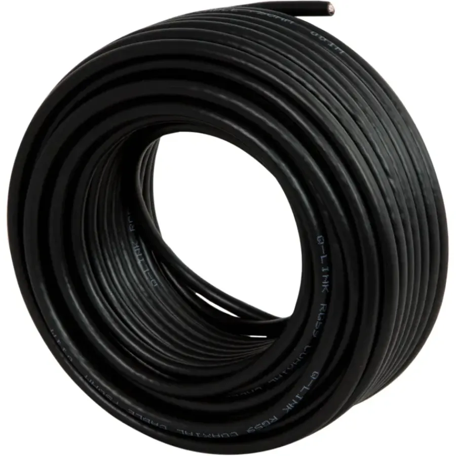 Audio & Video Accessoires > Q-link coax kabel satelliet 20 meter zwart