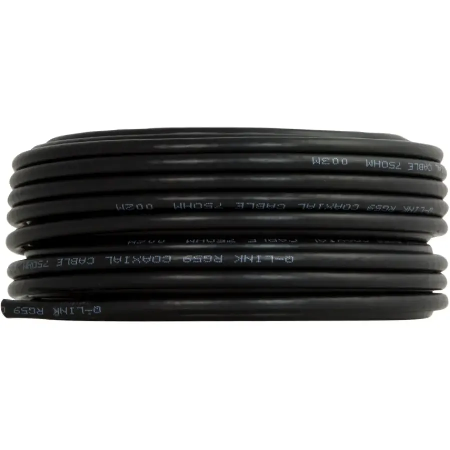 Audio & Video Accessoires > Q-link coax kabel satelliet 20 meter zwart