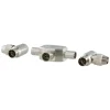 Audio & Video Accessoires > Q-link coax splitter tv 2 male/female haaks