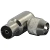 Audio & Video Accessoires > Q-link coax stekker haaks female