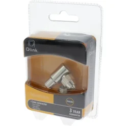 Audio & Video Accessoires > Q-link coax stekker haaks female