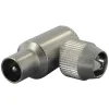 Audio & Video Accessoires > Q-link coax stekker haaks male