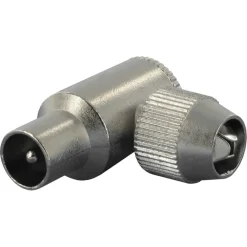 Audio & Video Accessoires > Q-link coax stekker haaks male