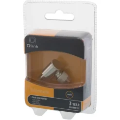 Audio & Video Accessoires > Q-link coax stekker haaks male