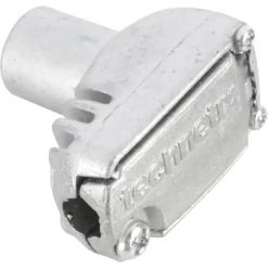 Audio & Video Accessoires > Q-link coax stekker metaal haaks female kabelkeur