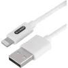 Computeraccessoires > Q-link datakabel Iphone USB-A kabel 1 meter wit