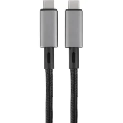 Telefoonaccessoires > Q-link datakabel type-C/type-C 20G 100W 1 meter