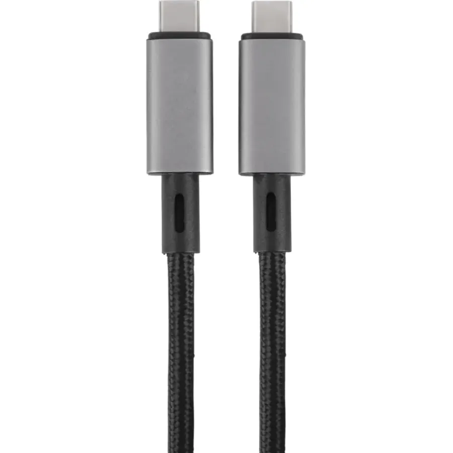 Telefoonaccessoires > Q-link datakabel type-C/type-C 20G 100W 1 meter