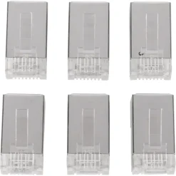 Audio & Video Accessoires > Q-link FTP connector CAT6 RJ45 6 stuks KPN keurmerk