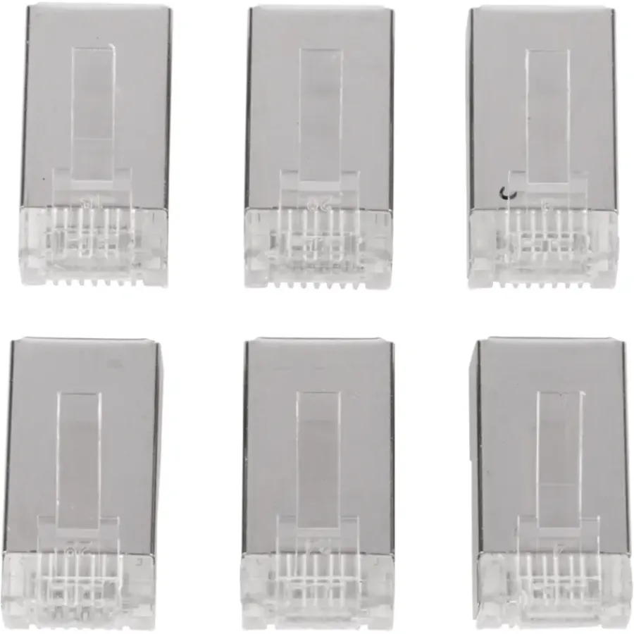 Audio & Video Accessoires > Q-link FTP connector CAT6 RJ45 6 stuks KPN keurmerk
