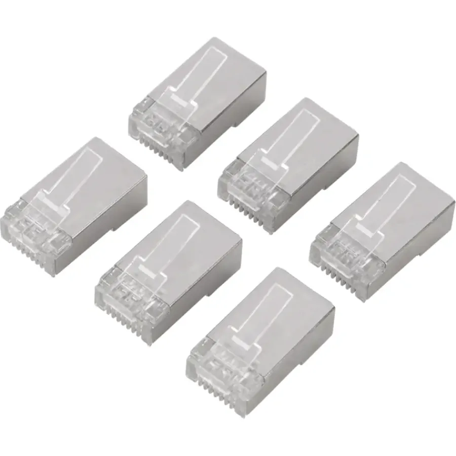 Audio & Video Accessoires > Q-link FTP connector CAT6 RJ45 6 stuks KPN keurmerk