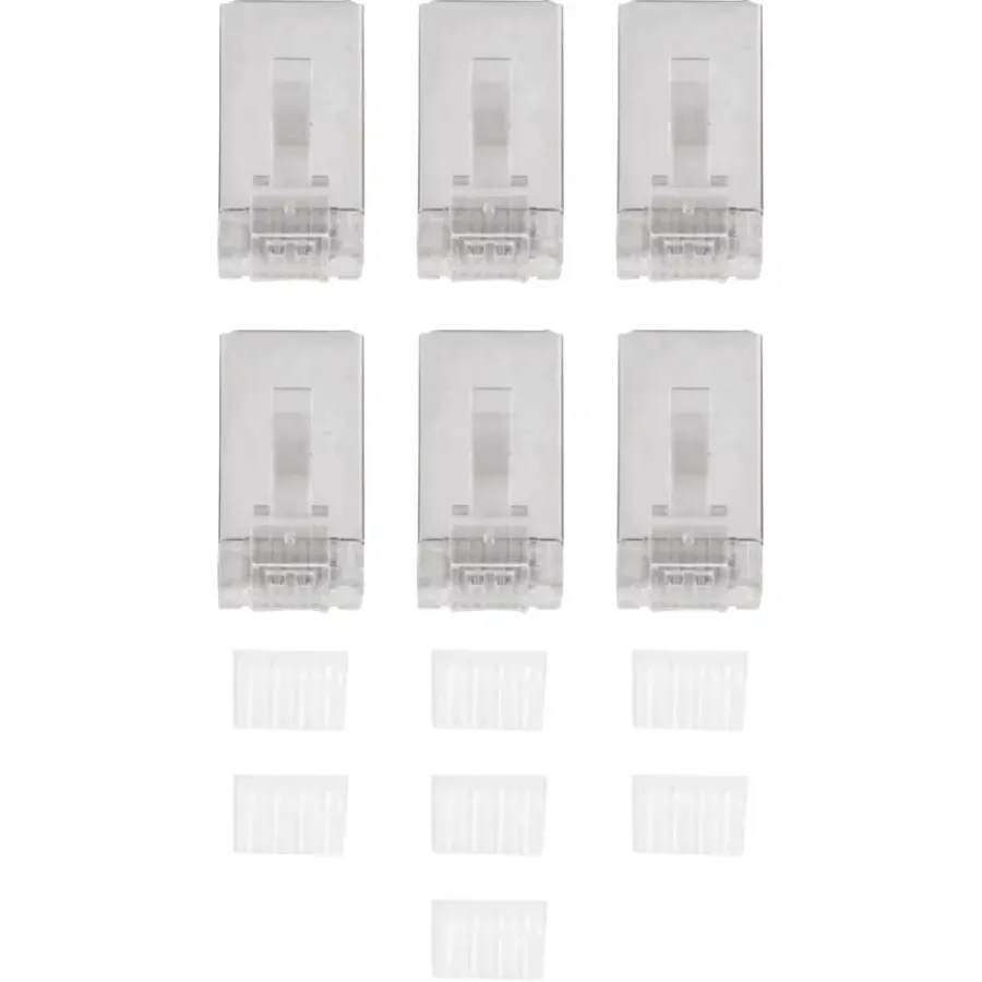 Audio & Video Accessoires > Q-link FTP connector RJ45 CAT7 6 stuks
