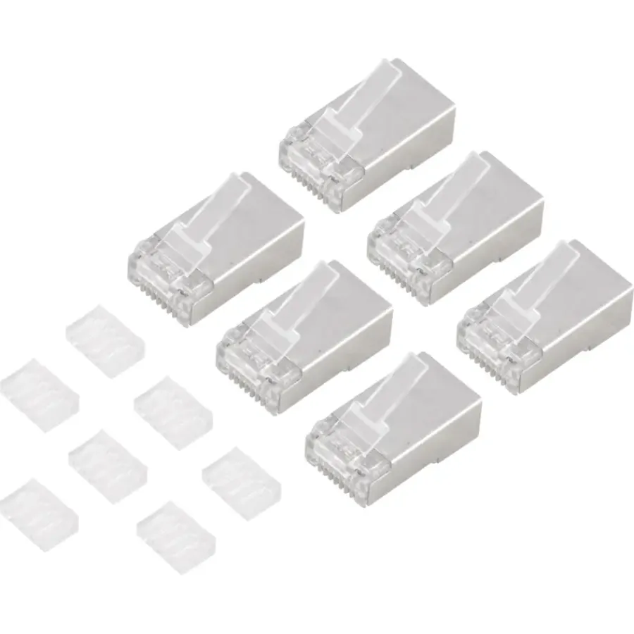 Audio & Video Accessoires > Q-link FTP connector RJ45 CAT7 6 stuks
