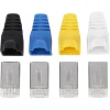 Audio & Video Accessoires > Q-link FTP connector RJ45 met hoesje 8 stuks KPN keur