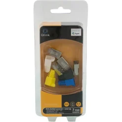 Audio & Video Accessoires > Q-link FTP connector RJ45 met hoesje 8 stuks KPN keur