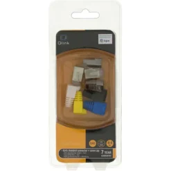 Audio & Video Accessoires > Q-link FTP connector RJ45 met hoesje 8 stuks KPN keur