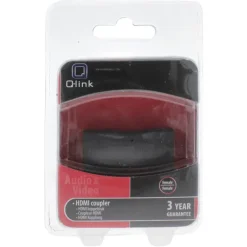 Audio & Video Accessoires > Q-link HDMI adapter gold plated recht female/female