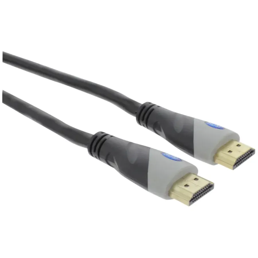 Audio & Video Accessoires > Q-link HDMI kabel high speed gold plated 3D 2 meter zwart