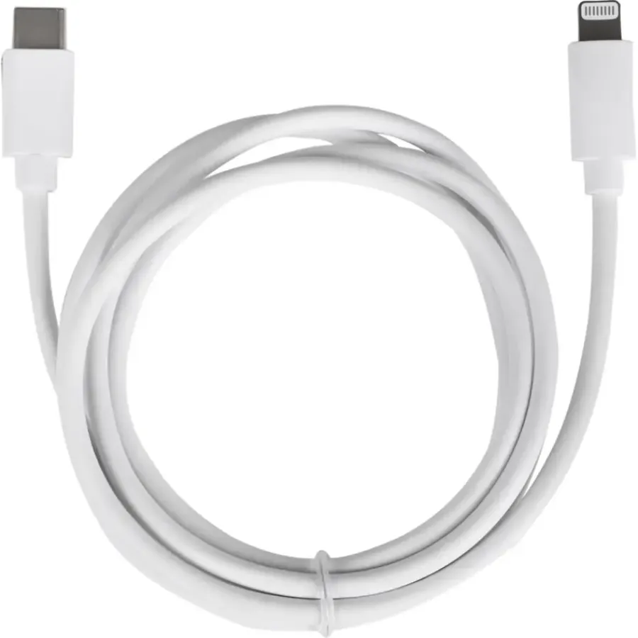 Computeraccessoires > Q-link Laadsnoer van USB-C naar iPhone 1 Meter Wit