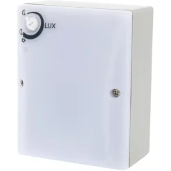 Schakelaars > Q-link Opbouw Schemerschakelaar Spatwaterdicht Grijs IP44