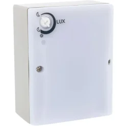 Schakelaars > Q-link Opbouw Schemerschakelaar Spatwaterdicht Grijs IP44