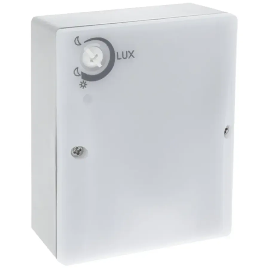 Schakelaars > Q-link Opbouw Schemerschakelaar Spatwaterdicht Grijs IP44