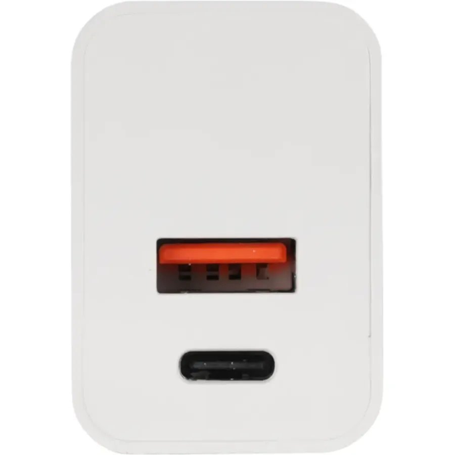 Batterijladers|Computeraccessoires > Q-link oplader 2 poorten PD20W/QC18W wit