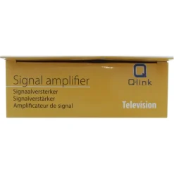 Audio & Video Accessoires > Q-link signaalversterker 2 uit regelbaar wit
