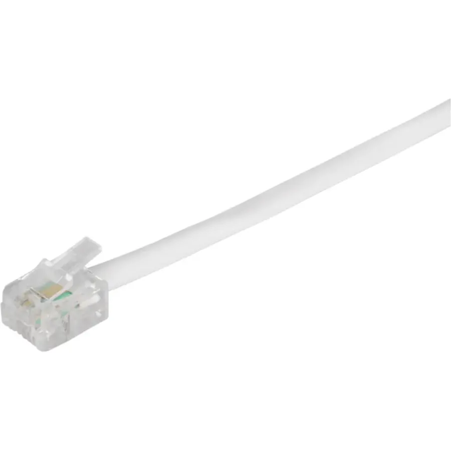 Computeraccessoires > Q-link telefoon aansluitsnoer RJ11 5 meter KPN keur