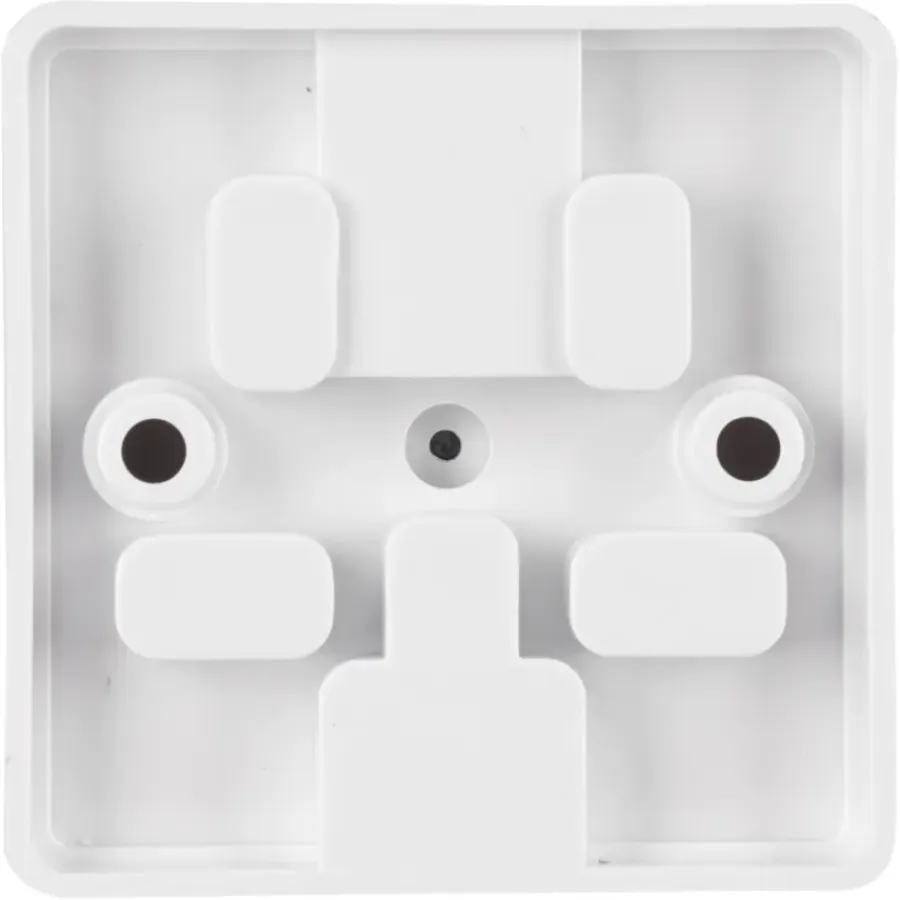 Opbouw Schakelmateriaal|Stopcontacten & Overige Contactdozen > Q-link telefoon contactdoos opbouw modulair 4 polig wit