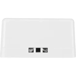 Opbouw Schakelmateriaal|Stopcontacten & Overige Contactdozen > Q-link telefoon contactdoos opbouw modulair 4 polig wit