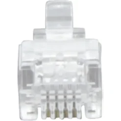 Audio & Video Accessoires > Q-link Telefoon Plug Modulair 4-polig 6 Stuks