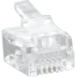Audio & Video Accessoires > Q-link Telefoon Plug Modulair 4-polig 6 Stuks