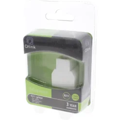 Audio & Video Accessoires > Q-link telefoon split module RJ11 4 polig 1 female/2female wit