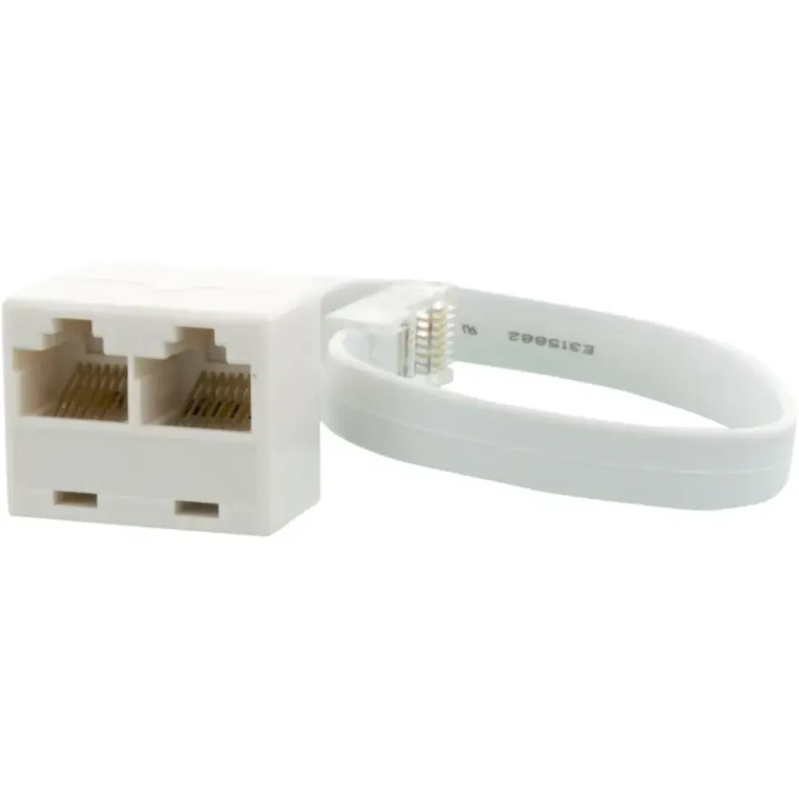 Audio & Video Accessoires > Q-link telefoon splitter modulair ADSL wit