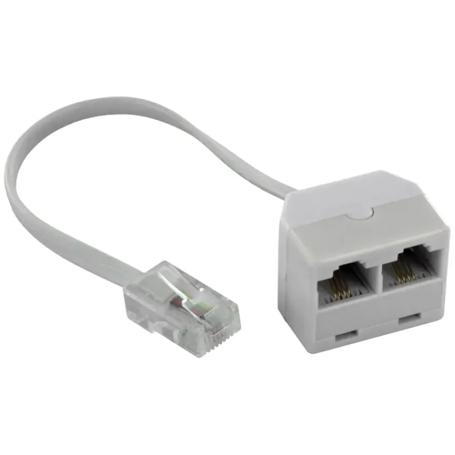 Audio & Video Accessoires > Q-link telefoon splitter modulair ADSL wit