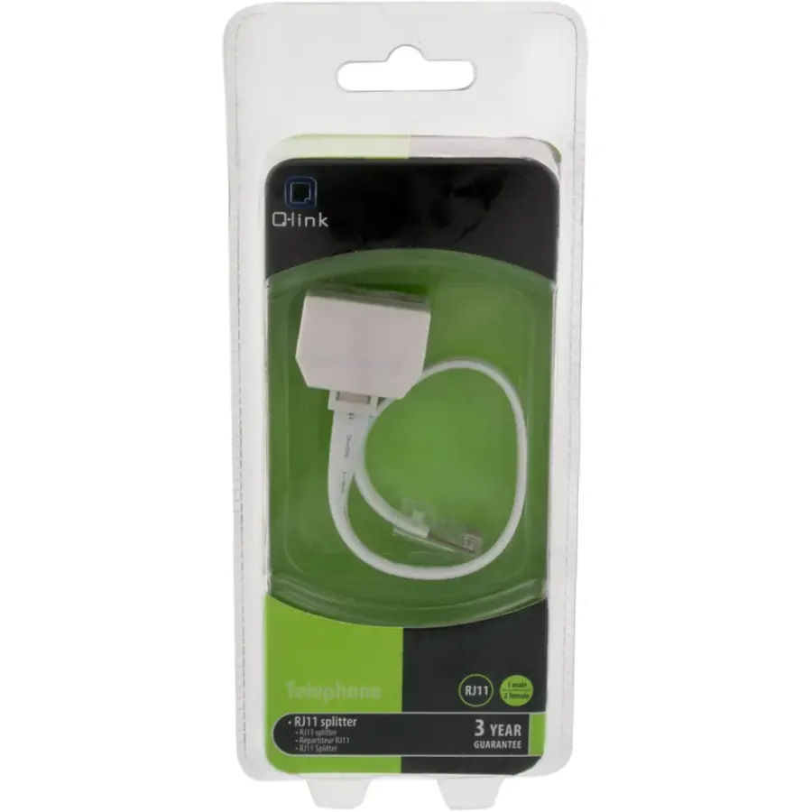 Audio & Video Accessoires > Q-link telefoon splitter modulair ADSL wit