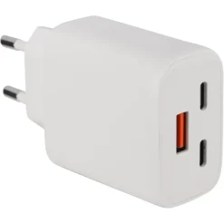 Audio & Video Accessoires > Q-link thuislader Gan GC+PD+PD 65W wit