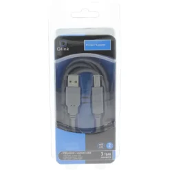 Computeraccessoires > Q-link USB kabel 2.0 printer/scanner 2 meter grijs